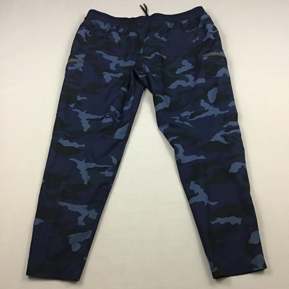 Under Armour Pants Men 2XL Blue Camo Jogger Tapered Tactical Cargo Utility XXL